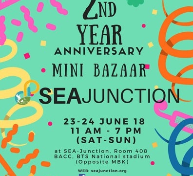2nd SEA Junction Anniversary Mini-Bazaar June 23 @ 10:00 am - June 24 @ 7:00 pm