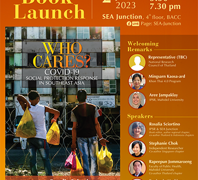 Book Launch “Who Cares? COVID-19 Social Protection Response in Southeast Asia” 2 June 2023