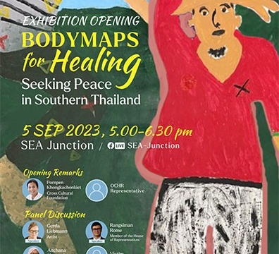 Opening of the Exhibition “Bodymaps for Healing: Seeking Peace in Southern Thailand”, 5 September 2023