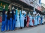 Women out on the street for a New Burma