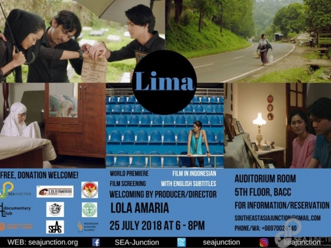 World Premiere Film “Lima” (Five) July 25 @ 6:00 pm - 8:00 pm