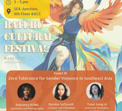 Baturu Cultural Festival Panel III: Zero Tolerance for Gender Violence in Southeast Asia, 1 December 2024